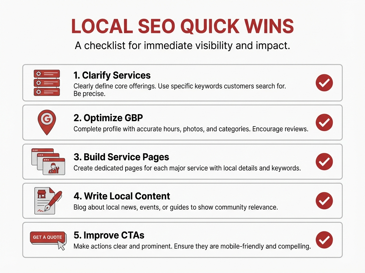 Local SEO Quick Wins