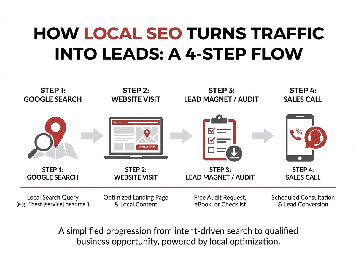 How Local SEO Turns Traffic Into Leads