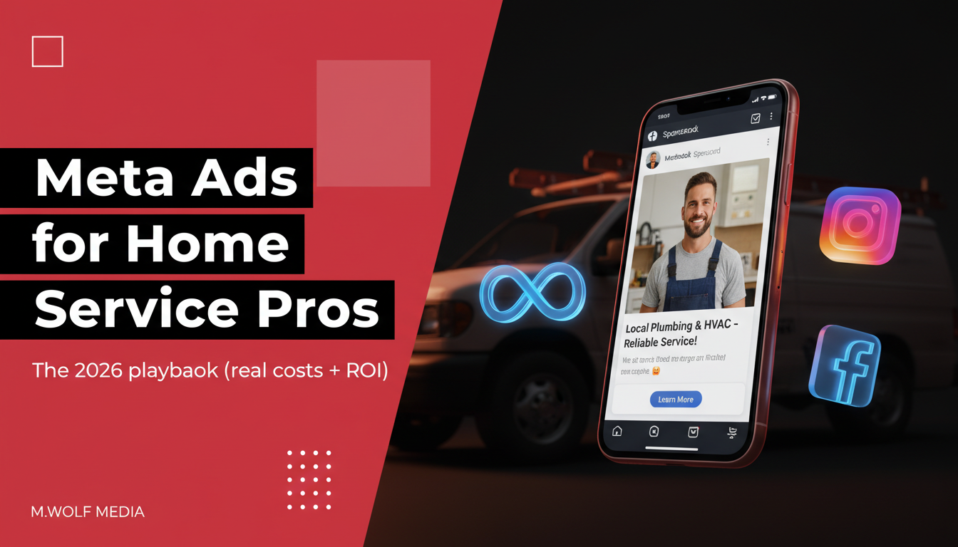 Meta Ads for home service businesses — 2026 playbook with real costs and ROI