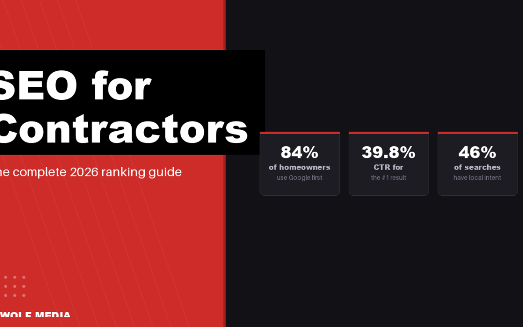 SEO for Contractors: A Practical 2026 Guide to Ranking and Getting Leads