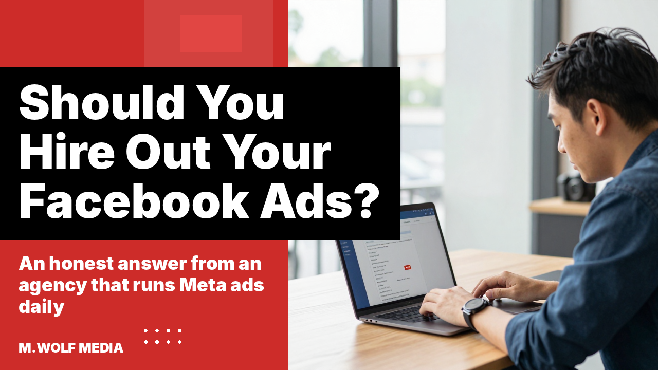Business owner deciding whether to hire someone to run their Facebook ads in 2026